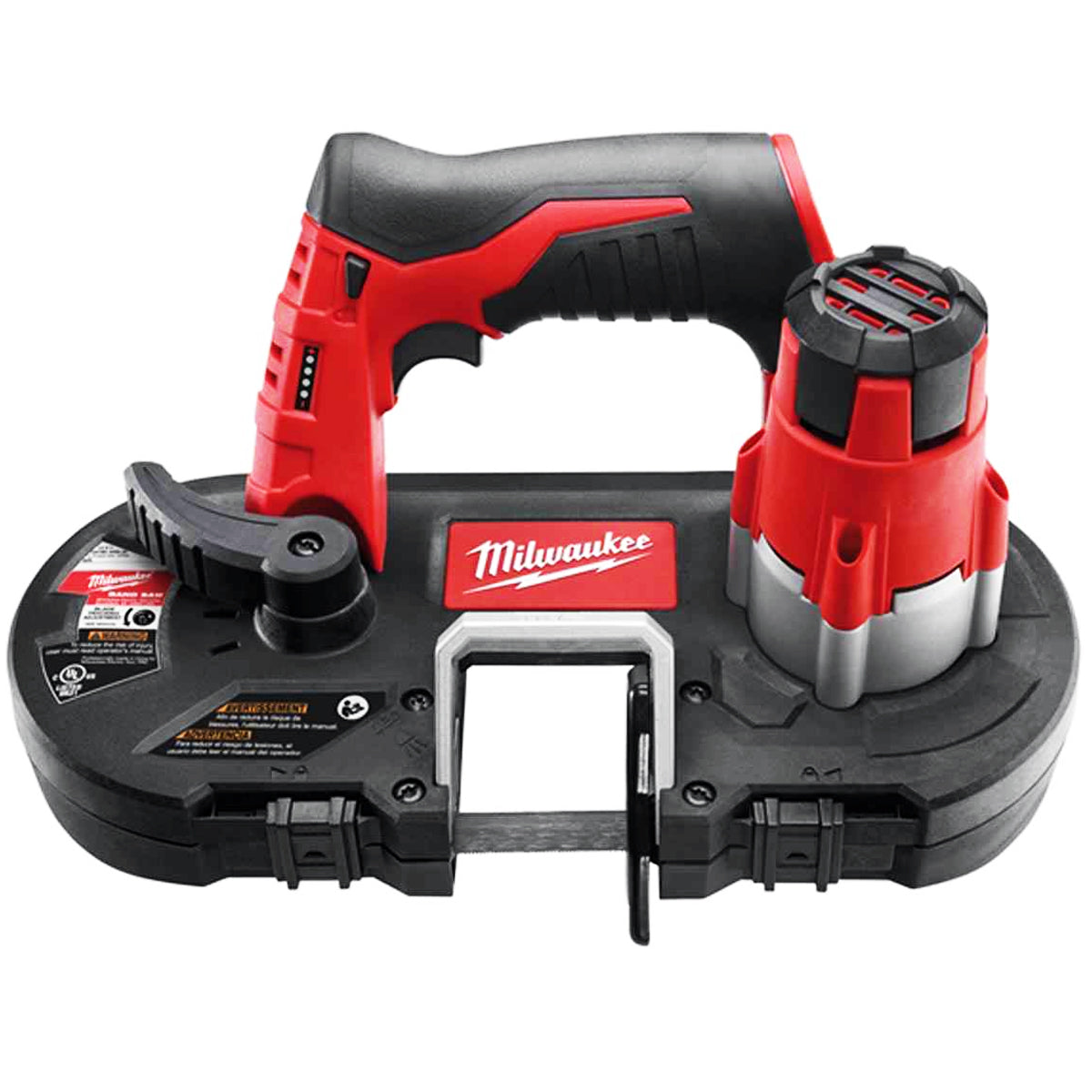 Milwaukee M12BS-0 12V Sub Compact Bandsaw with 2 x 4.0Ah Batteries & Charger