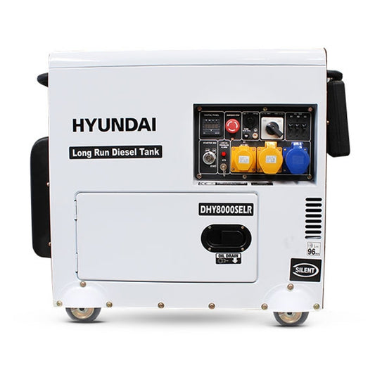 Hyundai DHY8000SELR  Long Run Diesel Generator 230V