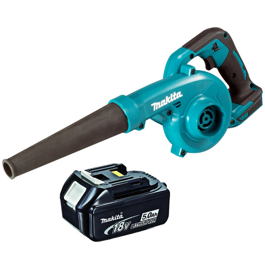 Makita DUB185Z 18V Blower with Vacuum Function with 1 x 5.0Ah Battery