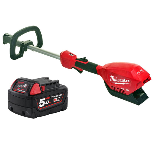 Milwaukee M18 FOPH-0 18V Fuel Outdoor Power Head with 1 x 5.0Ah Battery