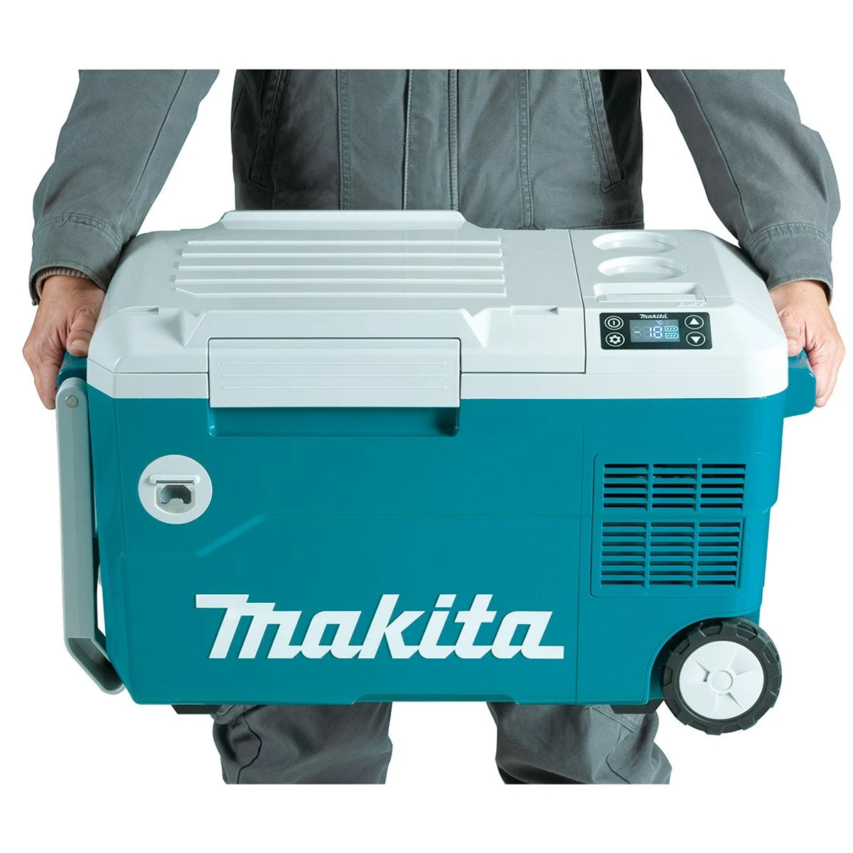 Makita DCW180RTE 18V Cooler Warmer Box with 2 x 5.0Ah Batteries & Charger