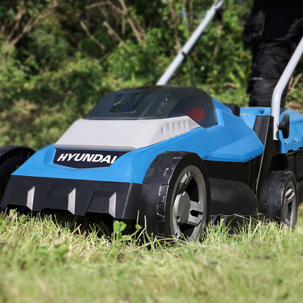 Hyundai HYM40LI330P 40V Cordless Lawnmower Rear Roller 32cm With 1 x 2.5Ah Battery Powered & Charger