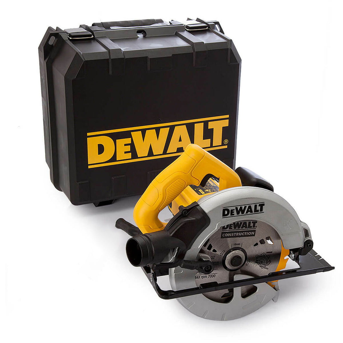 Dewalt DWE560K 184mm Compact Circular Saw In Kitbox 240V
