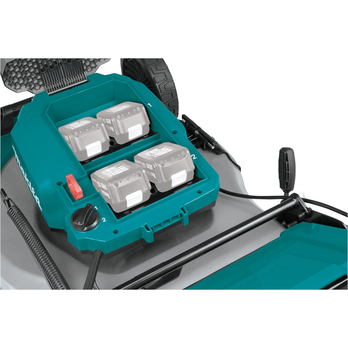 Makita DLM532PT4 36V Brushless Lawn Mower 534mm with 4 x 5.0Ah Batteries & Charger