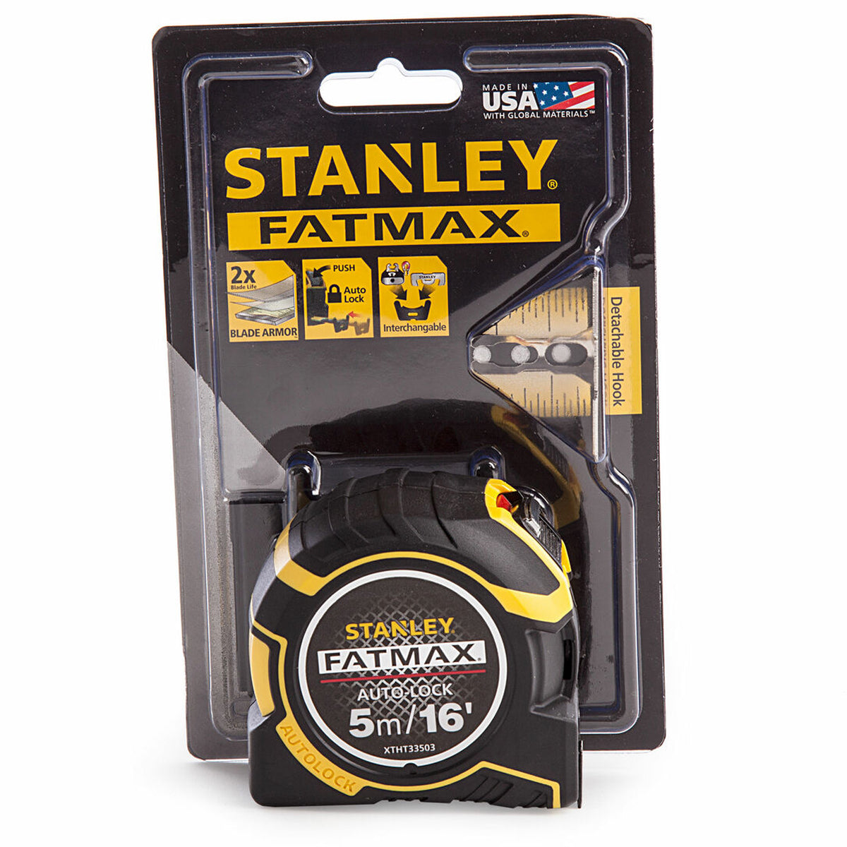 Stanley XTHT0-33503 FatMax Pro Autolock Pocket Tape 5m/16ft STA033503