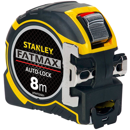 Stanley 8m FatMax Autolock Pocket Tape Width 32mm Metric STA033501