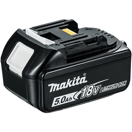 Makita DGA452Z 18V 115mm Angle Grinder with 1 x 5.0Ah Battery Charger & Tool Bag