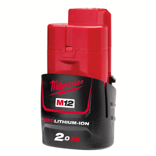Milwaukee M12B2 12v 2.0Ah Red Lithium-Ion Battery