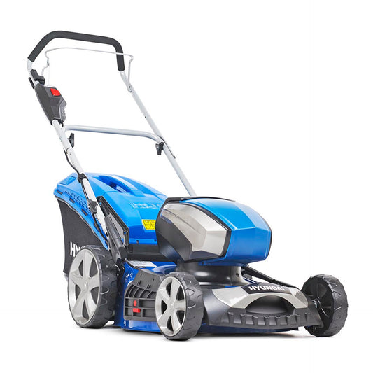 Hyundai HYM80LI460P 80V Brushless 45cm Lawn Mower with Battery and Charger