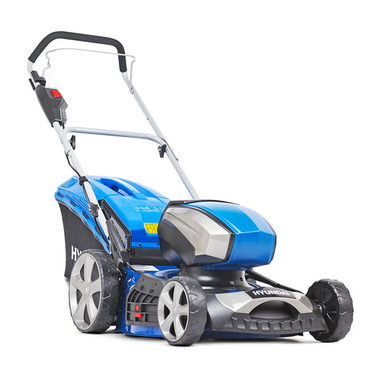 Hyundai HYM80LI460P 80V Cordless Lawn Mower 45cm With 2 x 2.5Ah Li-Ion Battery Powered & Charger