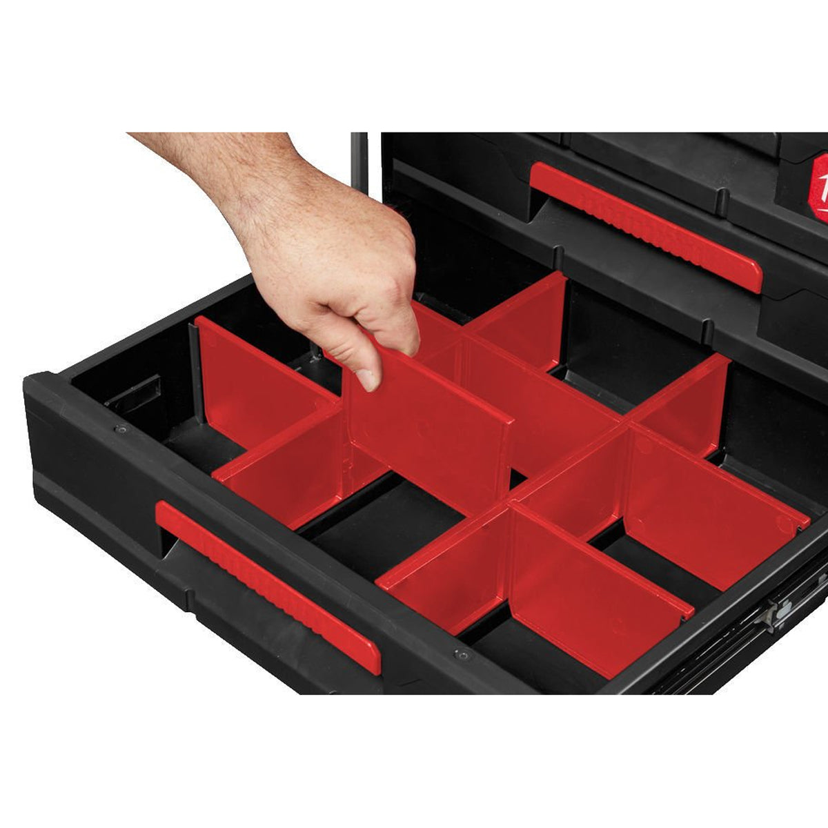 Milwaukee Drawer Dividers for Packout 3 Drawer Tool Box 4932479104