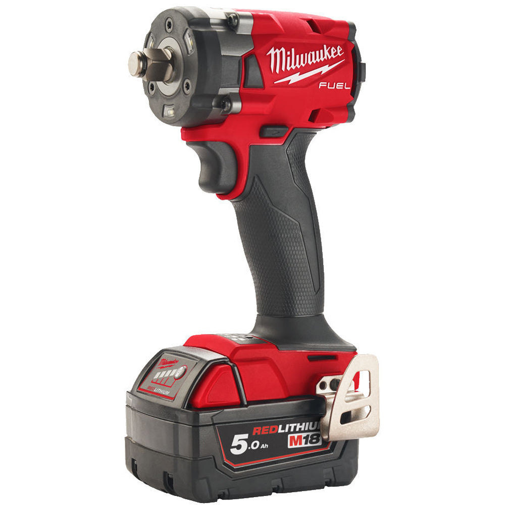 Milwaukee M18FIW2F38-502X 18V FUEL Friction Ring Impact Wrench 3/8