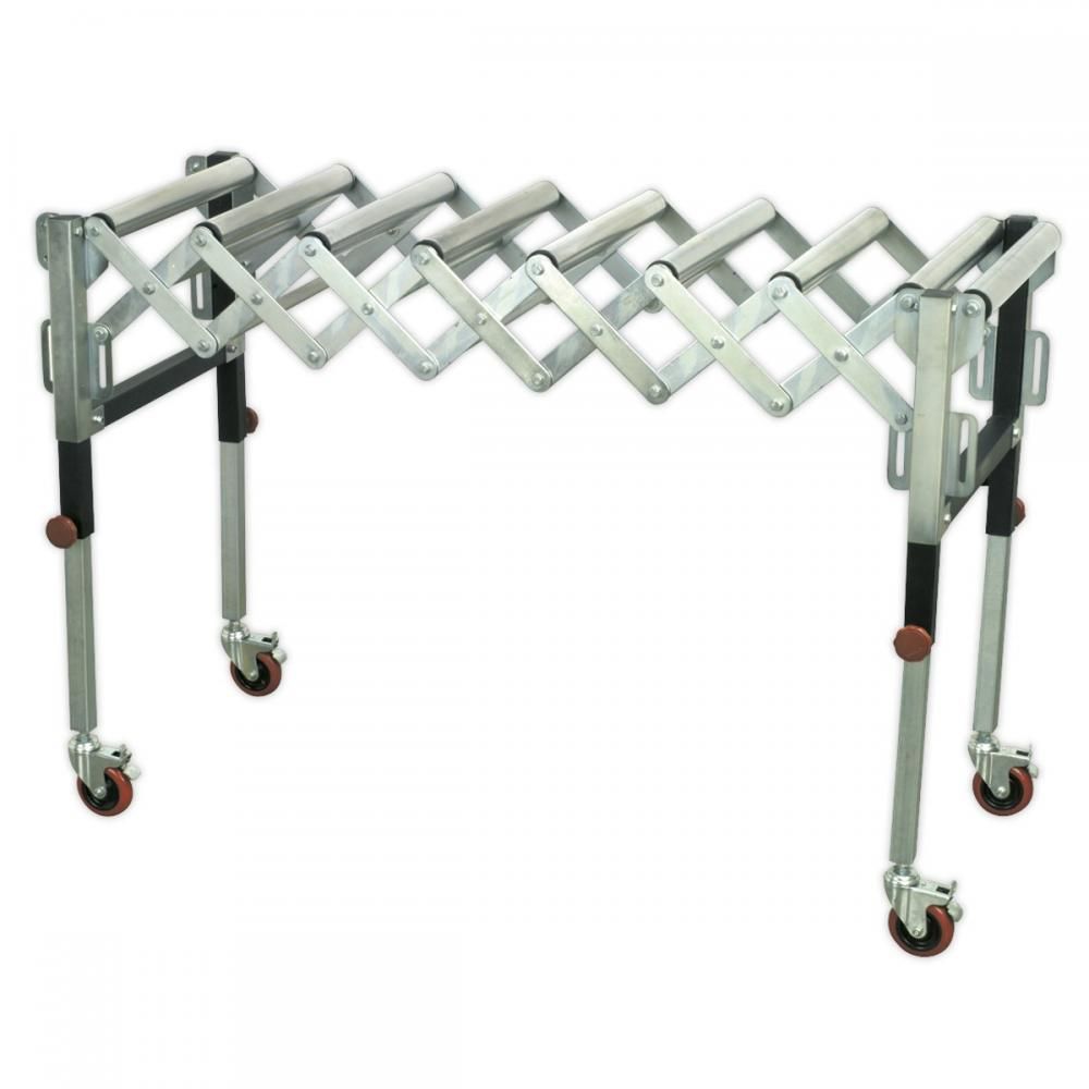 Sealey RS911F Adjustable Roller Stand 450 - 1300mm 130kg Capacity