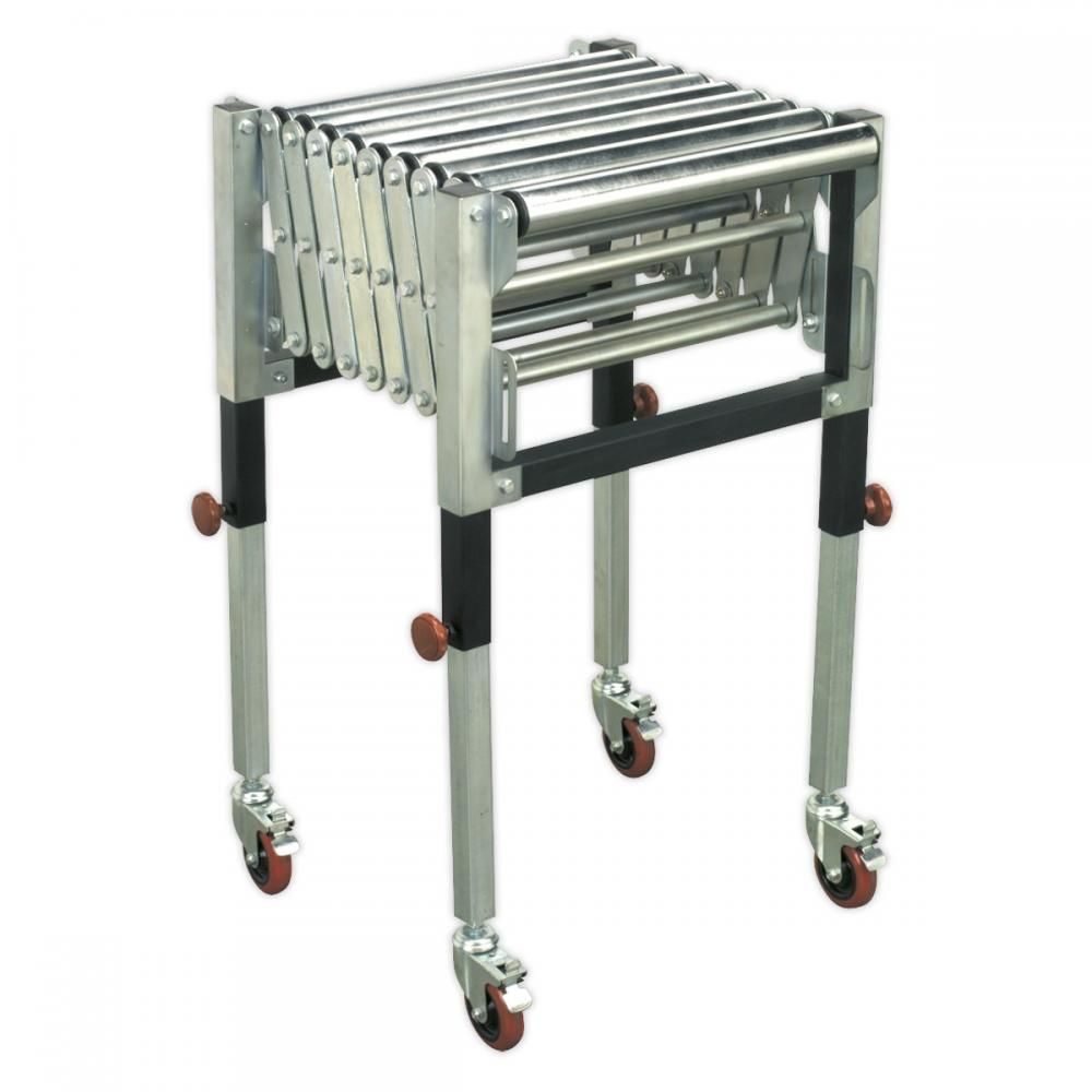 Sealey RS911F Adjustable Roller Stand 450 - 1300mm 130kg Capacity