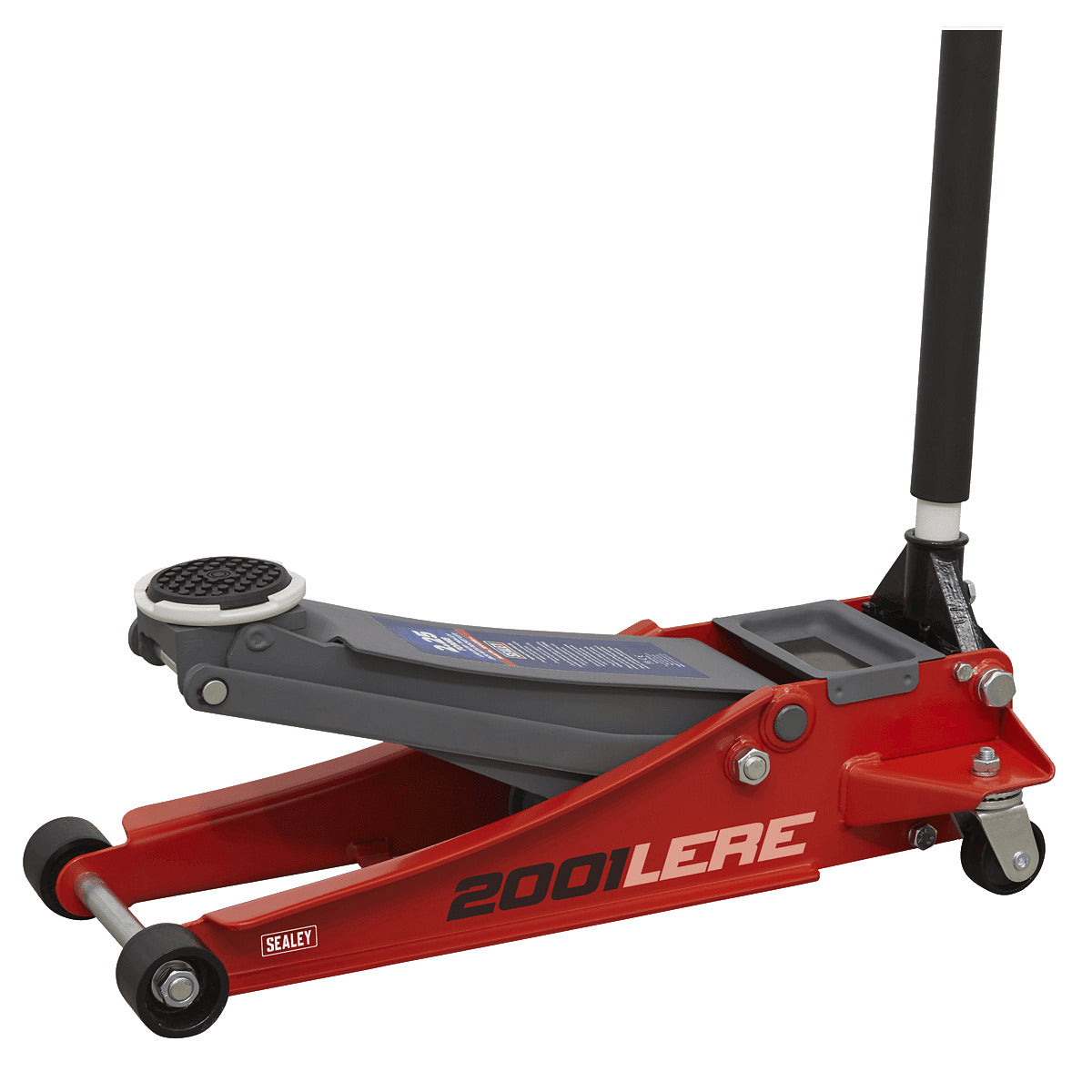 Sealey 2001LERE Trolley Jack 2.25tonne Low Entry Rocket Lift Red