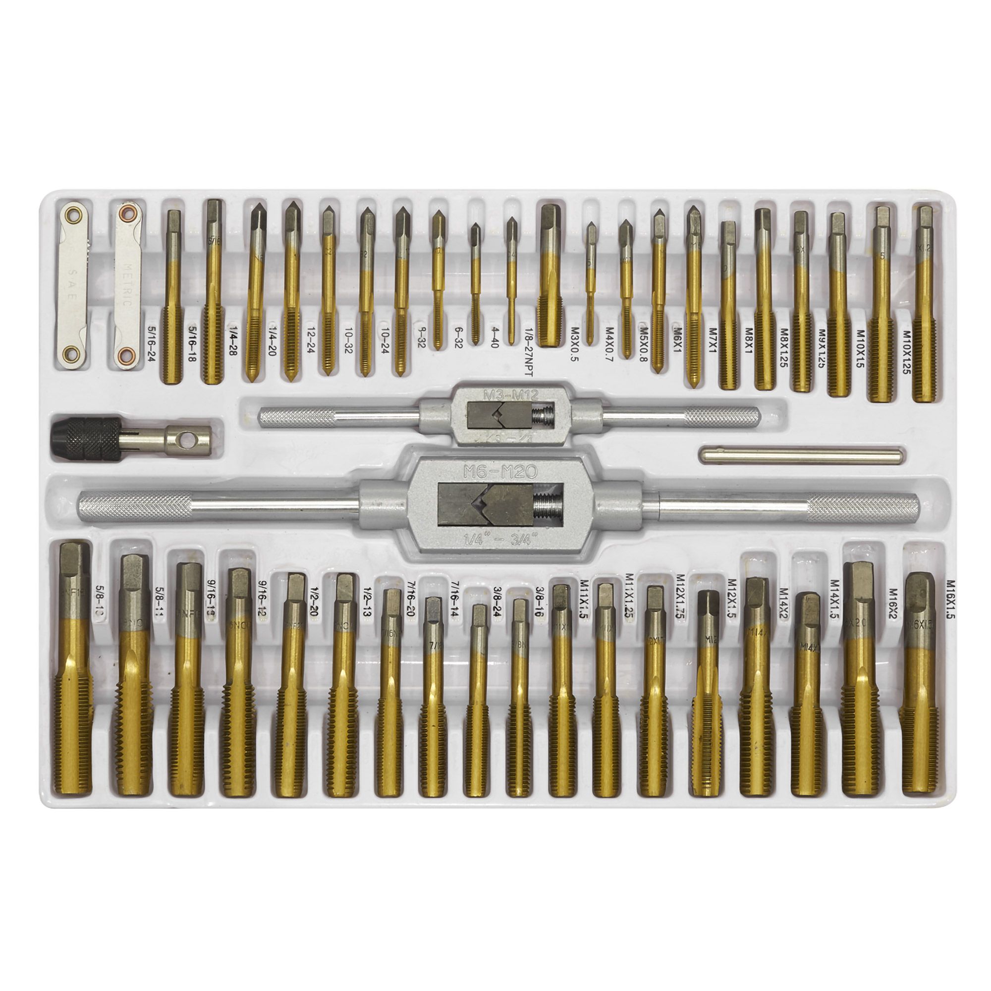 Sealey AK3086HIM Tap And Die Set Hexagonal Metric And Imperial 86pc