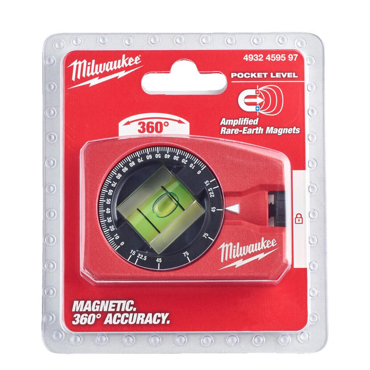 Milwaukee 78mm Magnetic Pocket Level 3