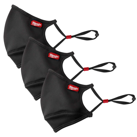 Milwaukee 4932478866 Performance Face Covering L/XL Pack Of 3