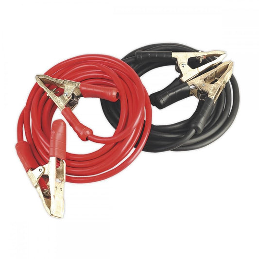 Sealey SBC50/6.5/EHD Extra-Heavy-Duty Copper Booster Cables Clamps 50mm² x 6.5m