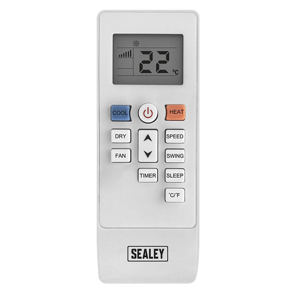 Sealey SAC12000 Portable Heater 12000Btu/hr 240V