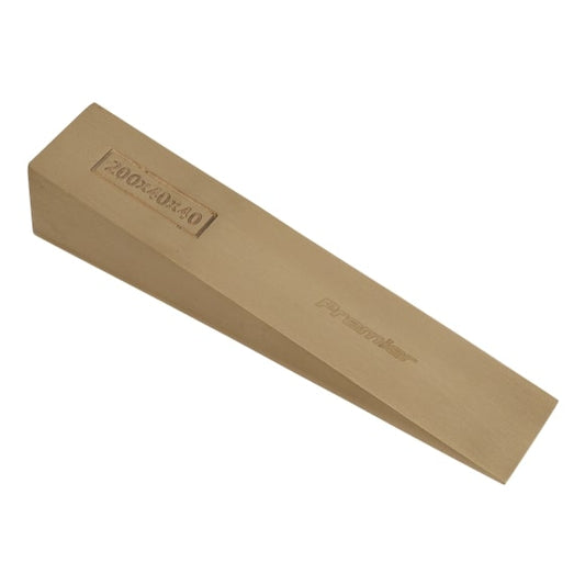 Sealey NS122 Wedge 200 x 40 x 40mm Non-Sparking