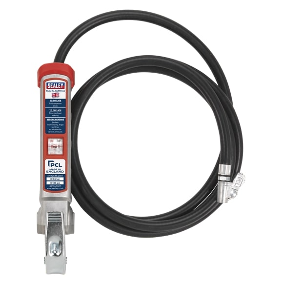 Sealey SA37/94 Professional Tyre Inflator with 2.5m Hose