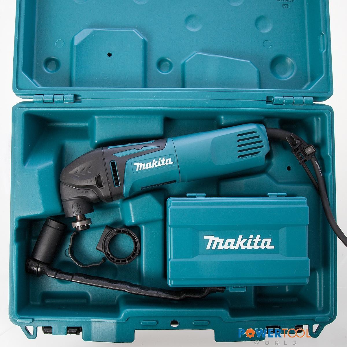 Makita TM3000CX4/1 Multi-Tool Kit With Accessories & Case 110V/320W