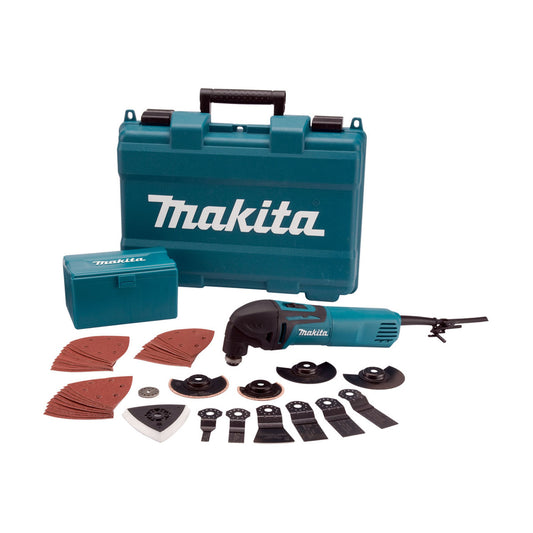 Makita TM3000CX3/2 Oscillating Multi-Tool Kit With 17 Types of Accessory 240V