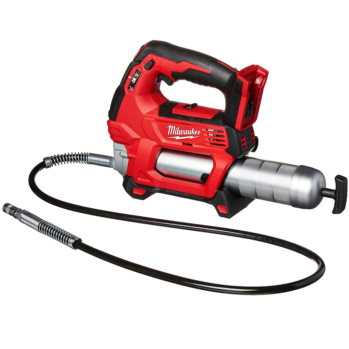 Milwaukee M18GG-0 18V M18 Cordless Grease Gun with 2 x 5.0Ah Batteries