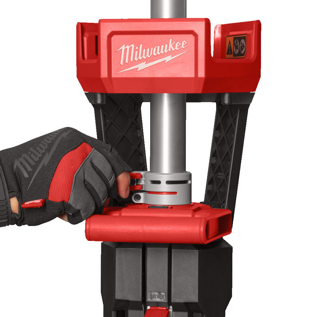 Milwaukee M18SAL2-0 18V LED Stand Light with 2 x 5.0Ah Battery & Charger