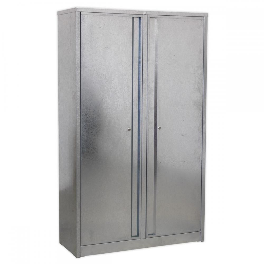 Sealey GSC110385 Galvanized Steel Floor Cabinet 4-Shelf