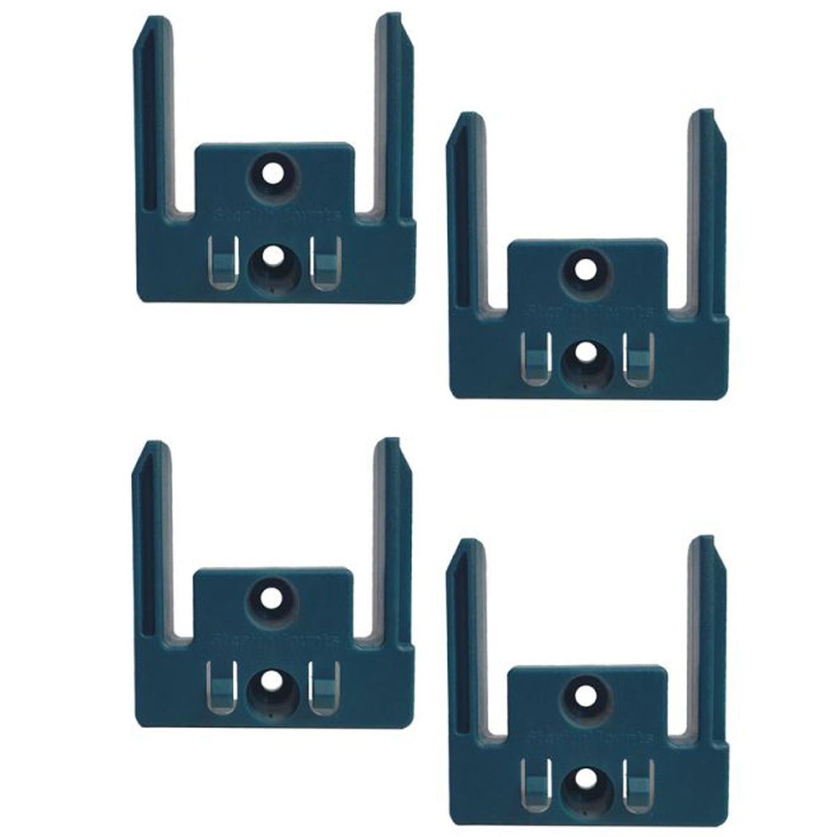 StealthMounts Blue Tool Mounts for Makita 18V LXT Tools Pack of 4