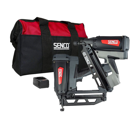 Senco 4VS7021N1 7.2V 1st & 2nd Fix Nail Gun Kit With 2 x 2.5Ah Batteries, Charger & Tool Bag