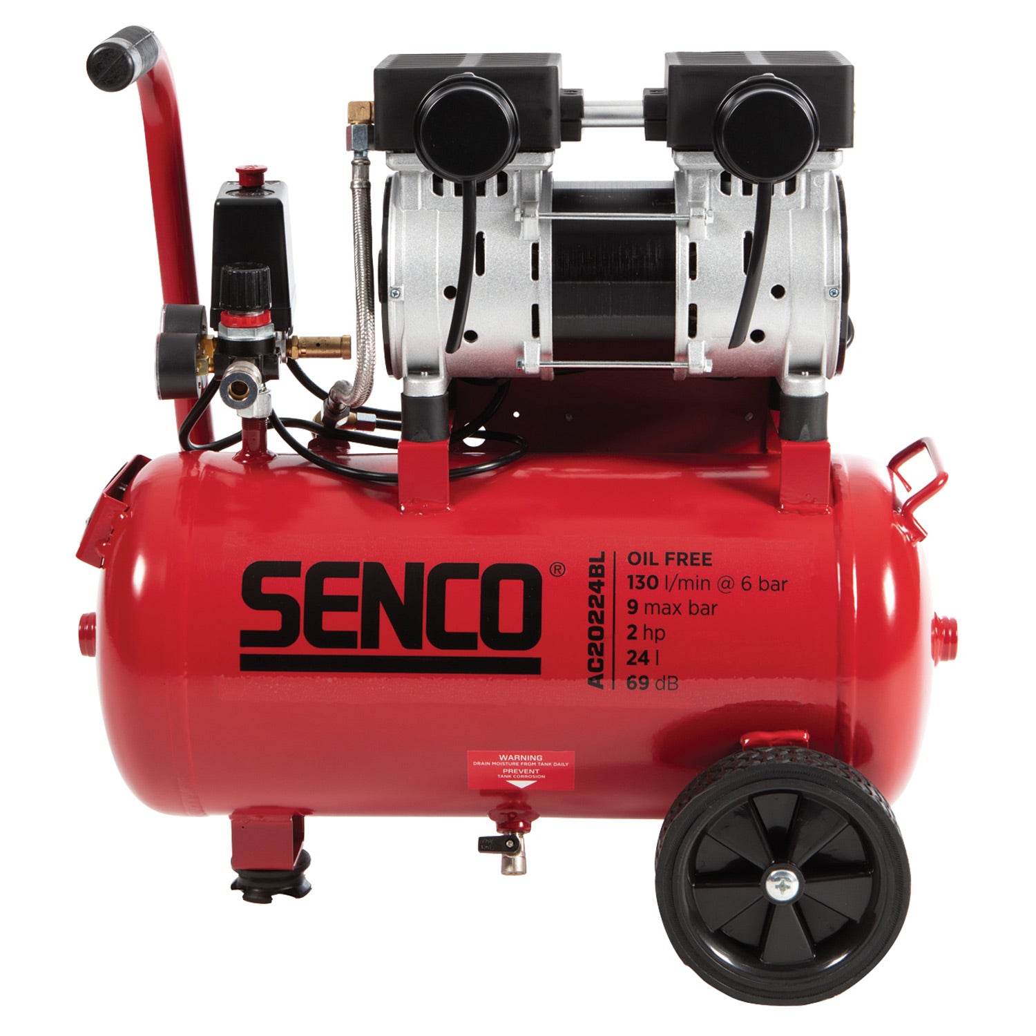 Senco AFN0038UK2 24L Air Compressor 240V