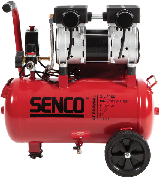 Senco AFN0039UK2 50L Low Noise Compressor 230V - AC20250BL-UK2