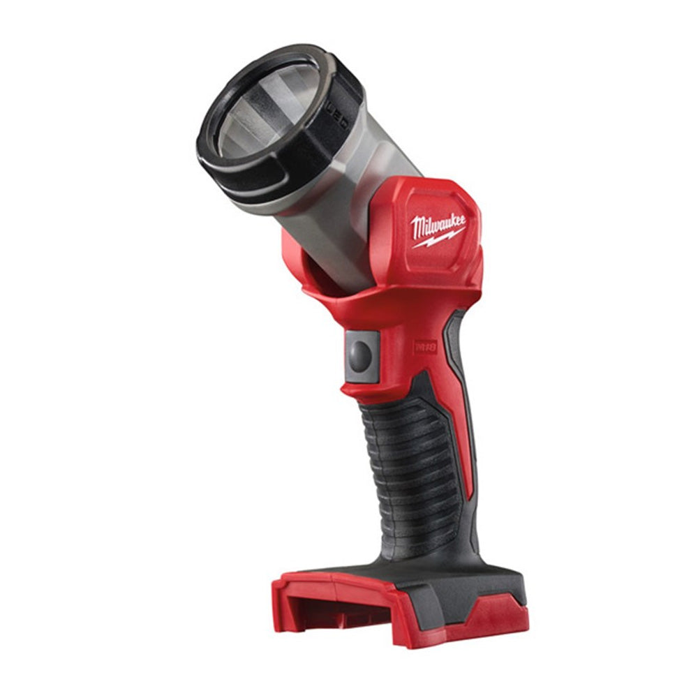 Milwaukee M18TLED-0 M18 18V LED Work Light Torch with 1 x 5.0Ah Battery Charger & Bag