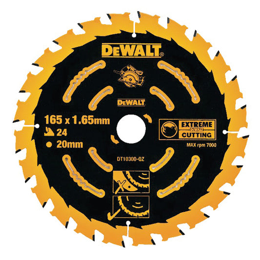 Dewalt DT10301-QZ 165mm Extreme Framing Circular Saw Blade 40T