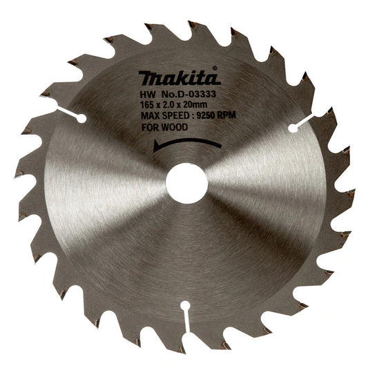 Makita D-03333 165mm Circular Saw Blade For Portable Saws