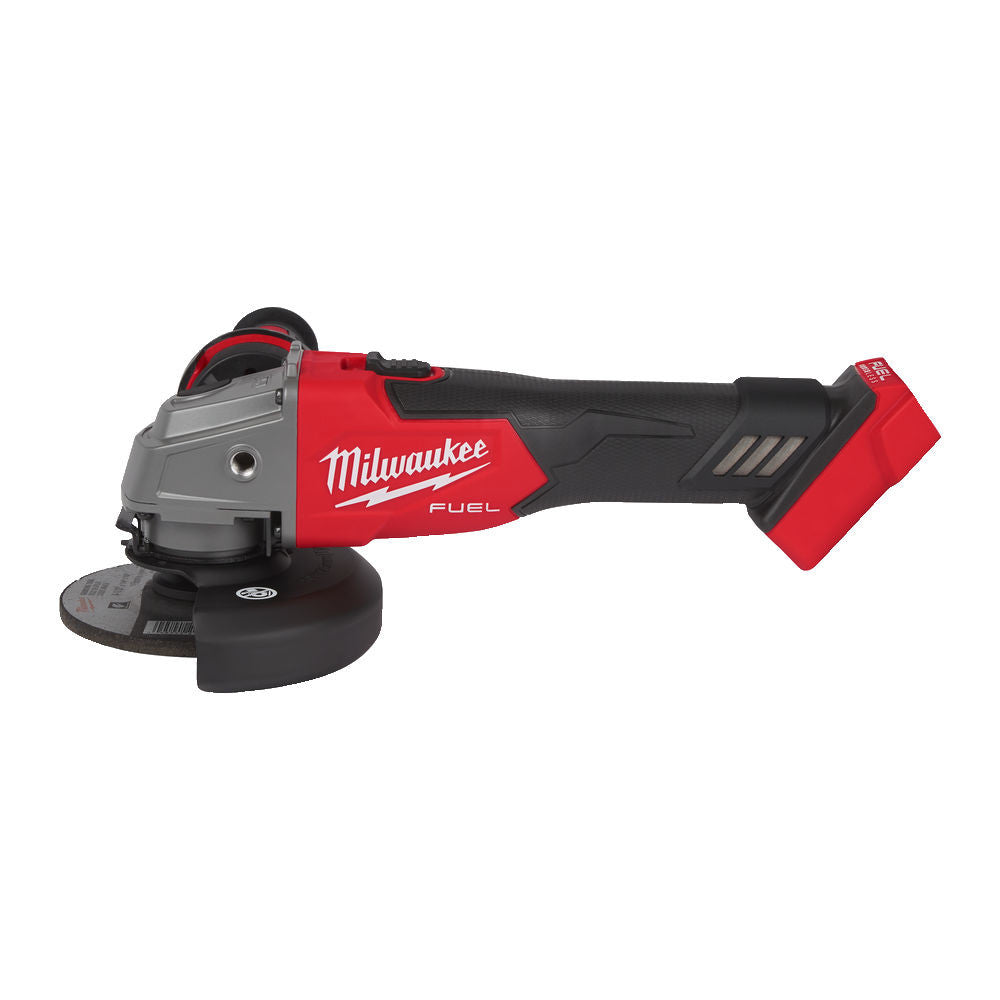 Milwaukee M18FSAG115X-0 18V Fuel Brushless Angle Grinder with 1 x 5.0Ah Battery & Charger