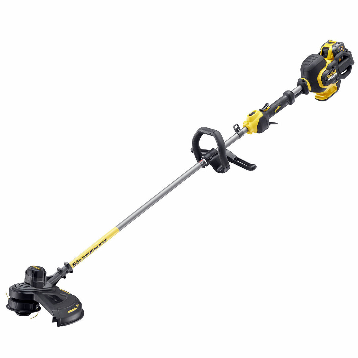 Dewalt DCM5713X1 54V Flexvolt Brushless Split Shaft String Trimmer with 1 x 9.0Ah Battery & Charger