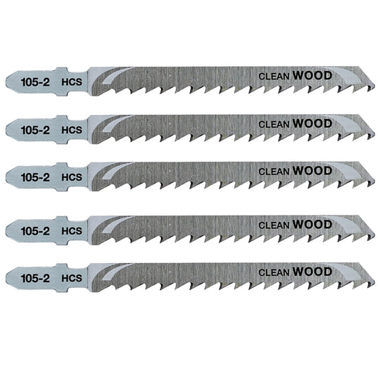 DeWalt 100mm HCS Wood Cutting Jigsaw Blades DT2164-QZ Pack of 5