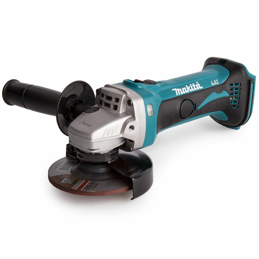 Makita 2 Piece 18V LXT Combi Drill & Angle Grinder 115mm Body Only
