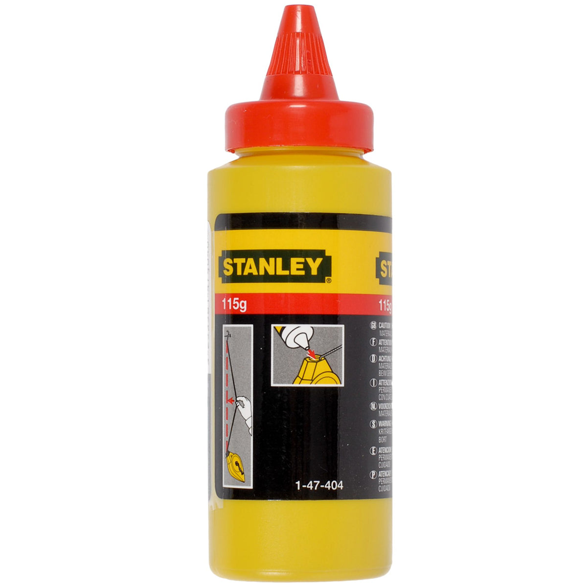 Stanley 1-47-404 Chalk Refill Red 113g Powdered Chalk STA147404