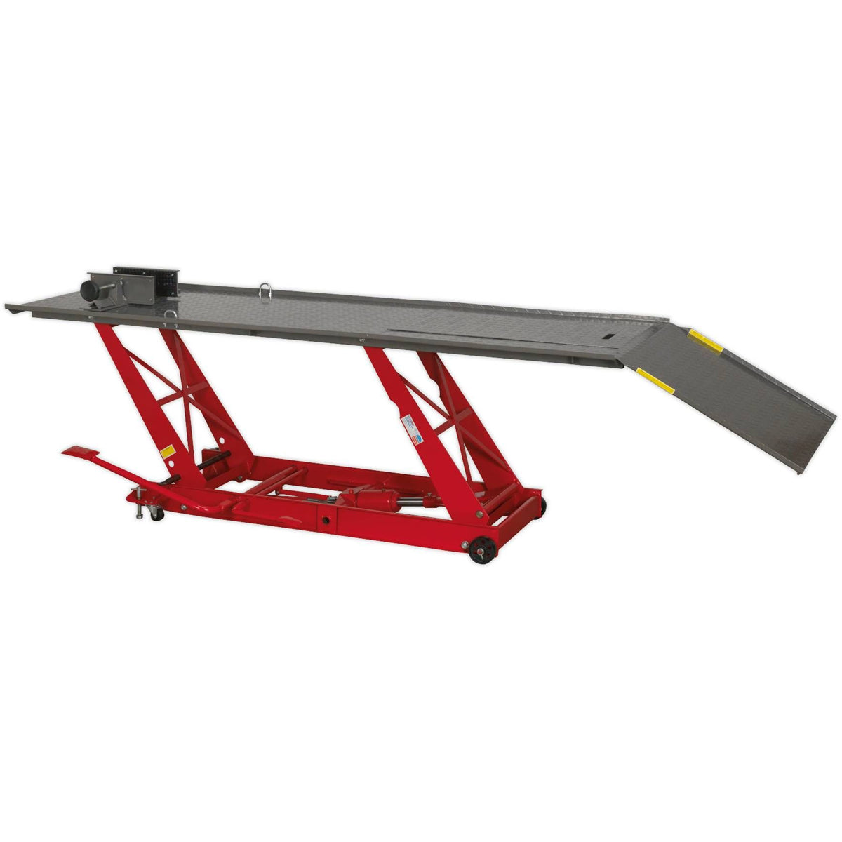 Sealey MC401 Hydraulic Motorcycle Motorbike Lift Ramp 454kg Capacity