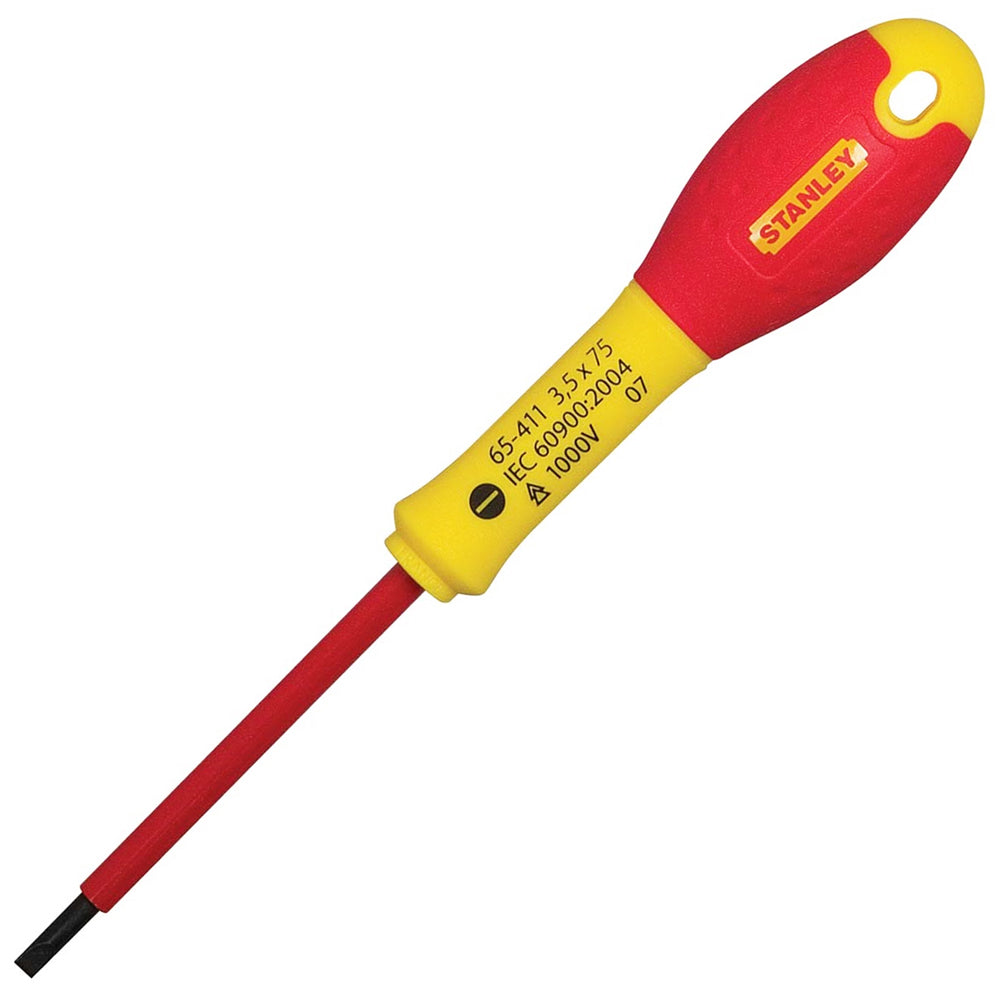 Stanley 5.5 x 150mm FatMax VDE Insulated Screwdriver Parallel Tip STA065413
