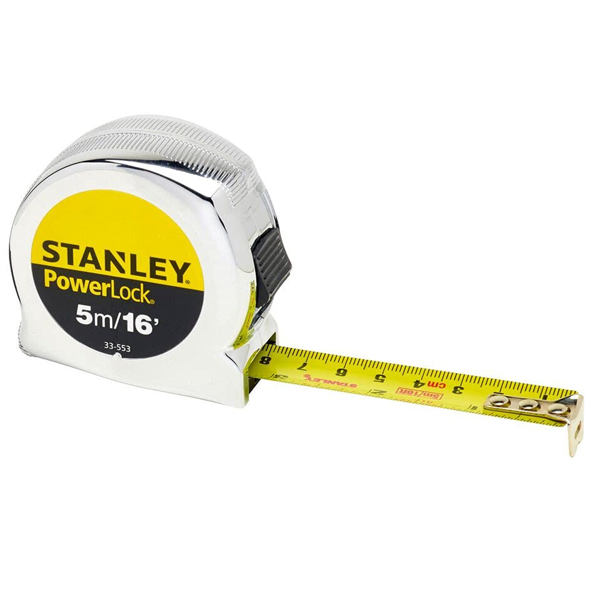 Stanley 0-33-553 Micro PowerLock Classic Pocket Tape 5m/16ft STA033553