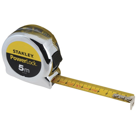 Stanley 0-33-552 5M/19mm Micro PowerLock Classic Pocket Tape STA033552