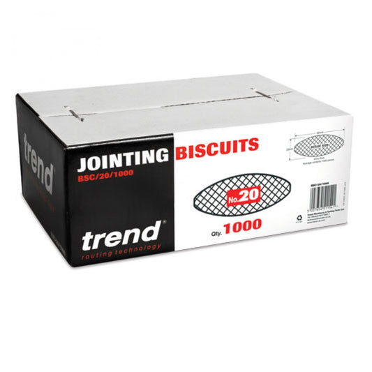 Trend Biscuit No.20 Pack of 1000 BSC/20/1000