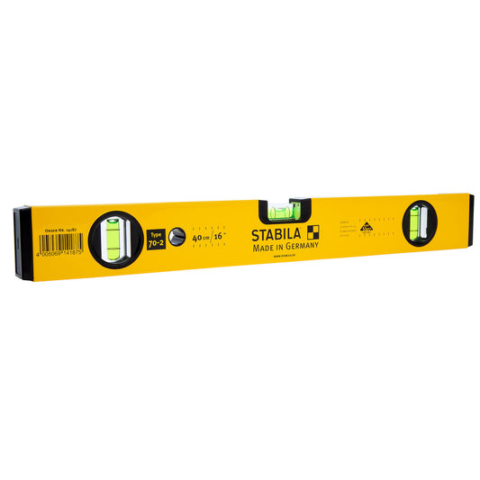 Stabila 70-2 600mm/24" Double Plumb Box Section Level STB70224 - SPL