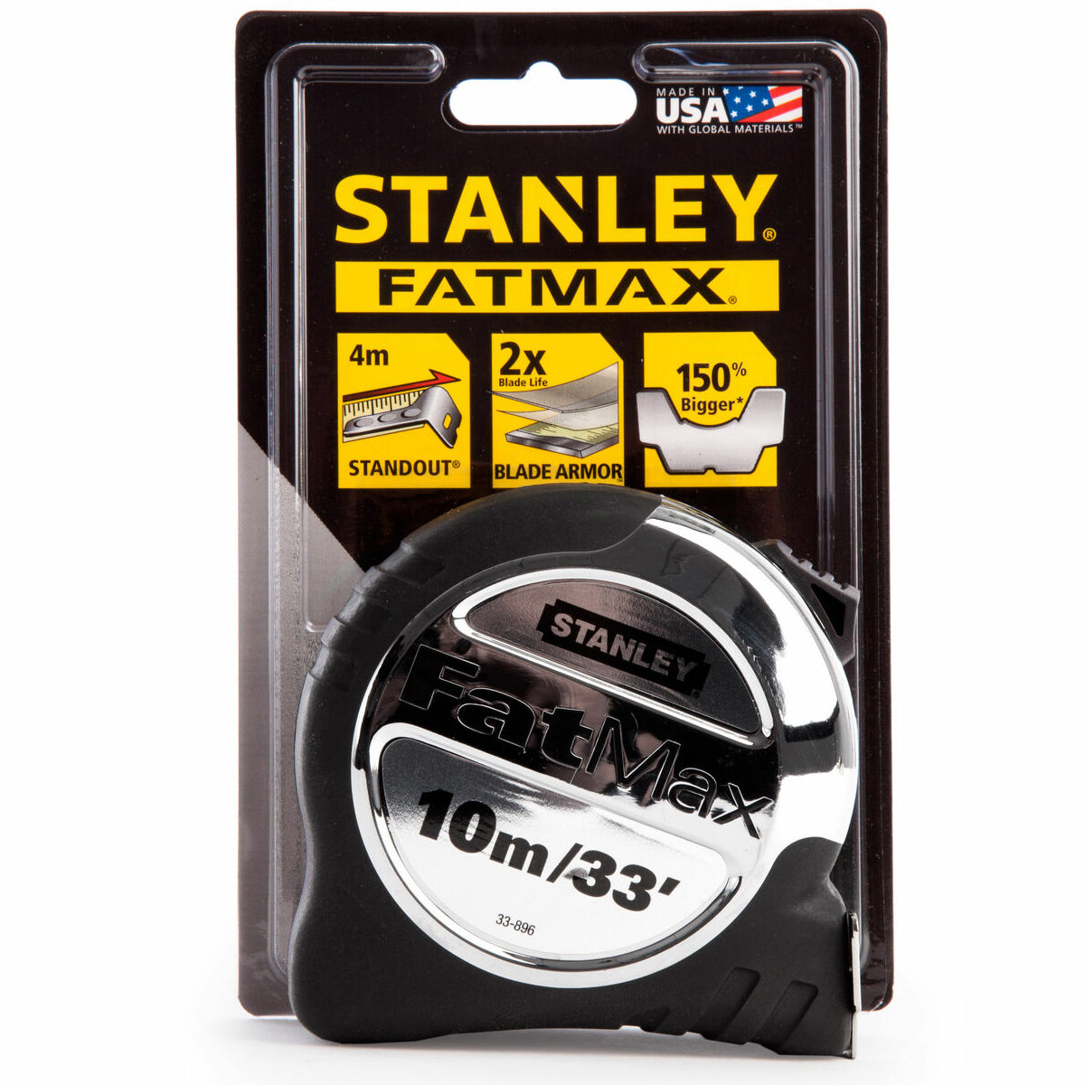 Stanley 5-33-886 FatMax Pro Pocket Tape Measure 5m/16ft STA533886